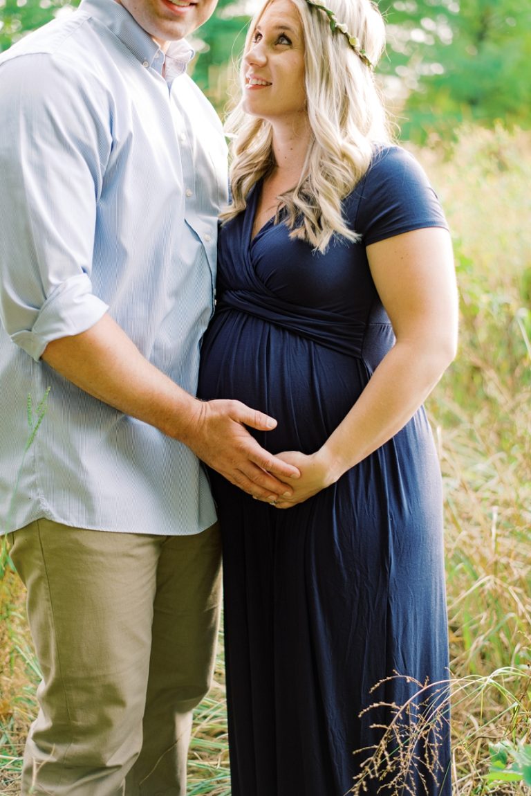 Anniversary Maternity Photos | Sarah + Darren Meghan Rose Photography