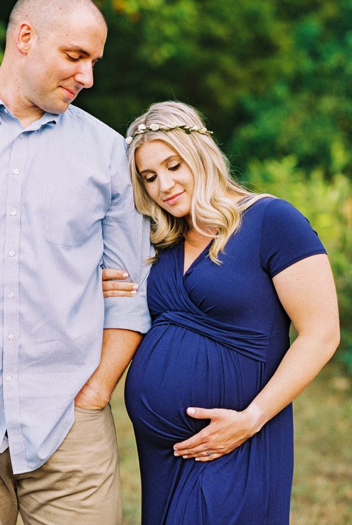 Anniversary Maternity Photos | Sarah + Darren Meghan Rose Photography